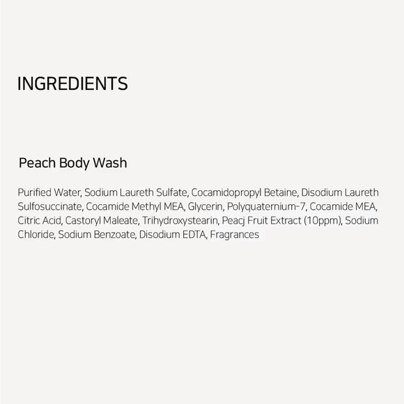Peach Body Wash - Pink - Picture 7 of 7